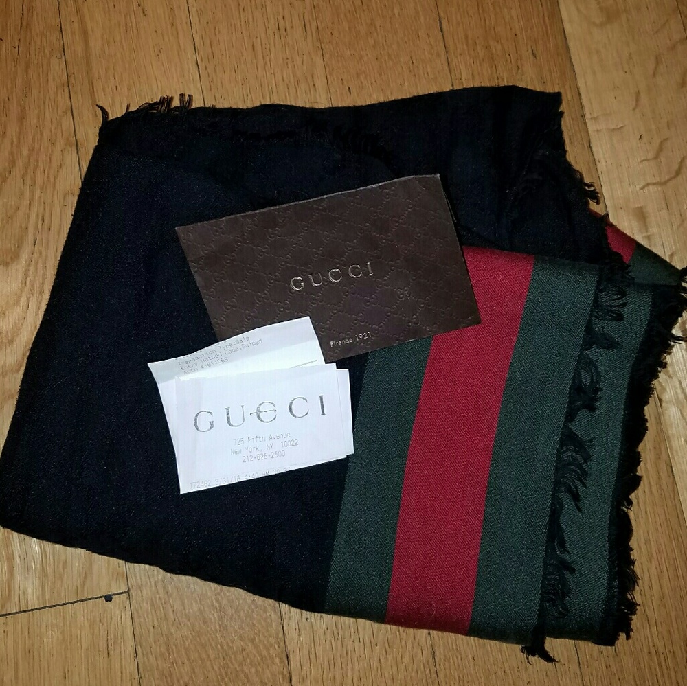 Unisex Silk Gucci Scarf
