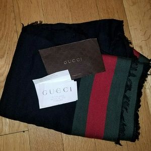 Unisex Silk Gucci Scarf