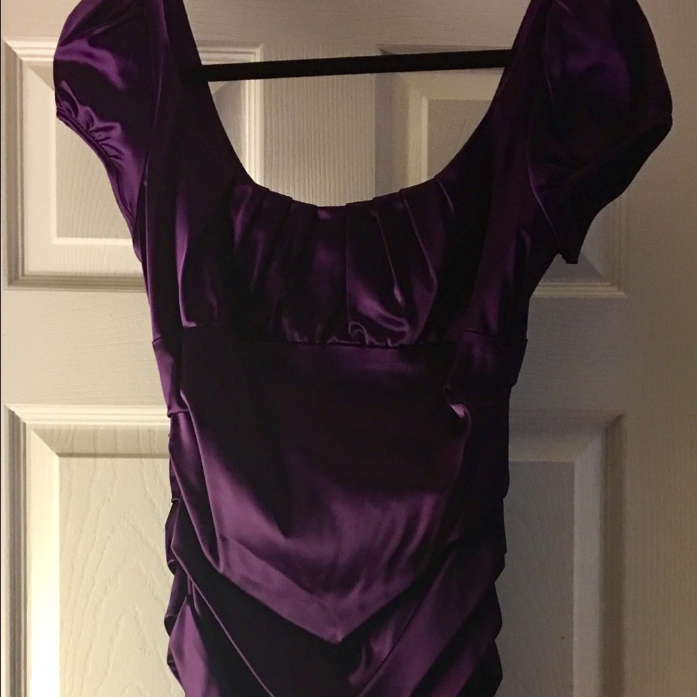 Plum Suzi Chin for Maggy Boutique Dress