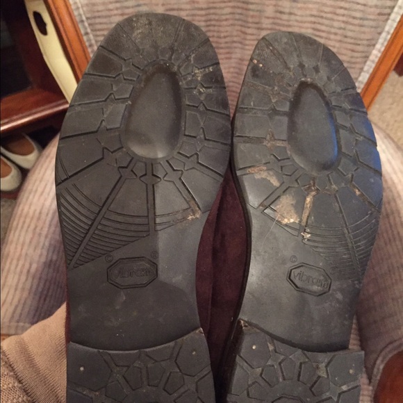 Johnston & Murphy brown suede shoes 8 1/2 M. Italy vintage 2005 main image 4