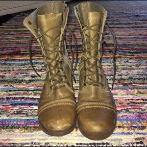 Steve Madden combat boots