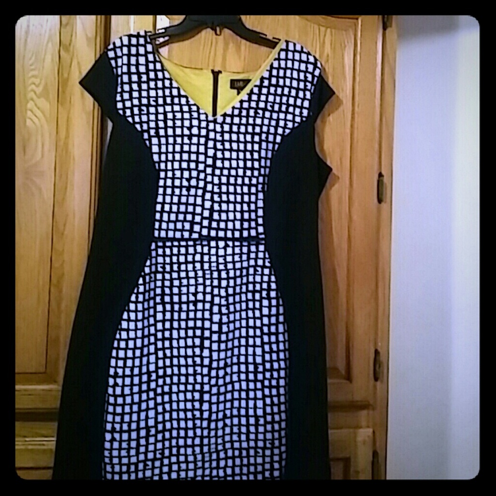 CLEARANCE SALE!! ON SEXY BLACK AND WHITE DRESS