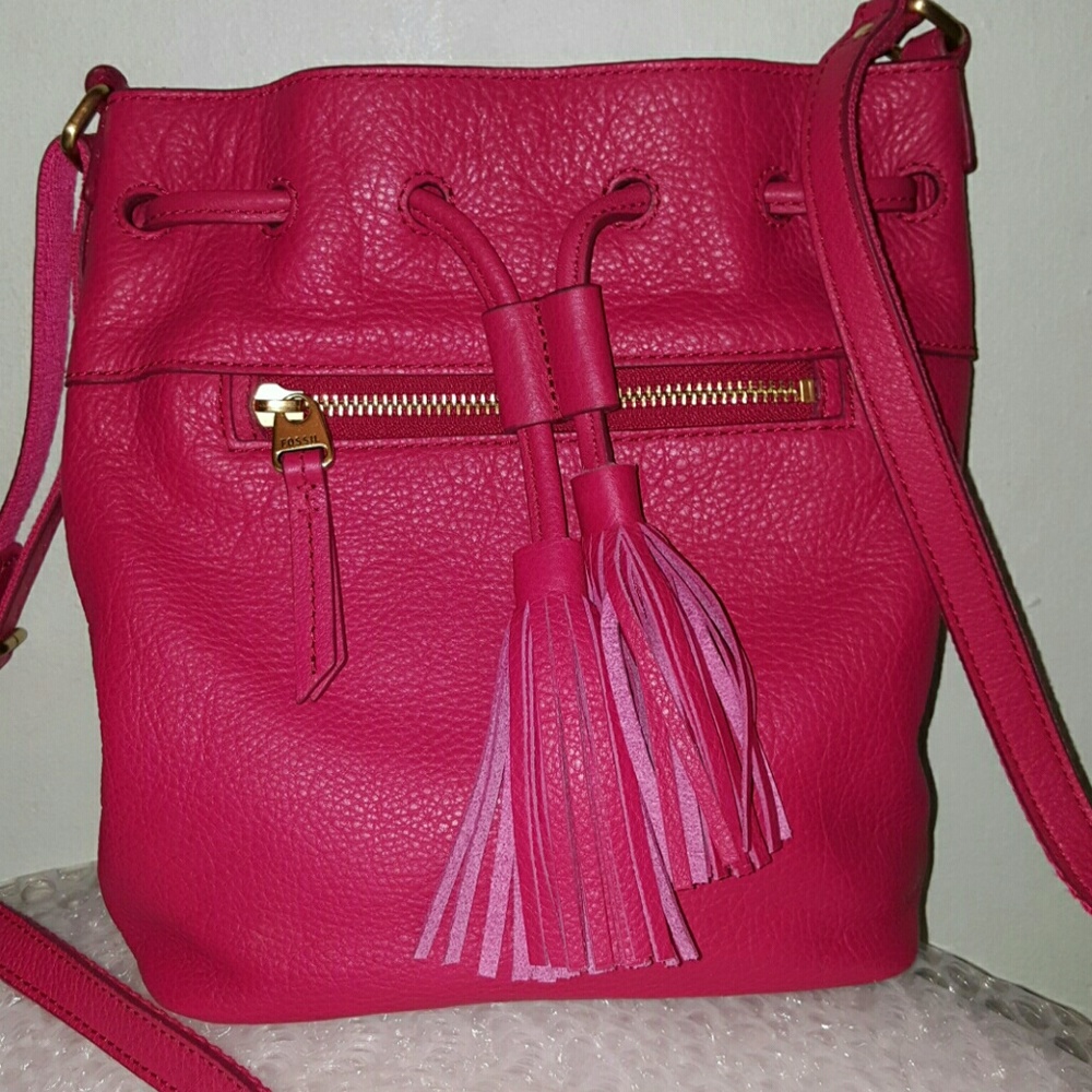 Fossil Jules mini drawstring with tassle - Picture 2 of 4