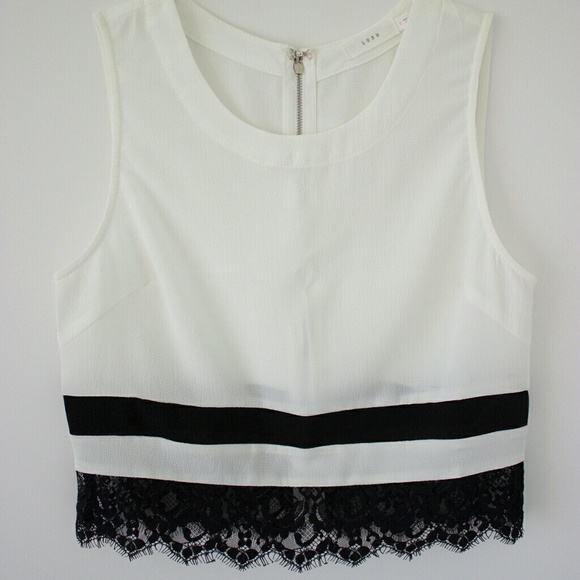 LUSH lace crop top - Picture 2 of 3