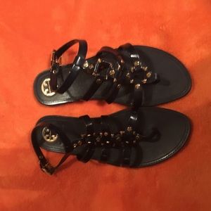 Tory Burch black jellies