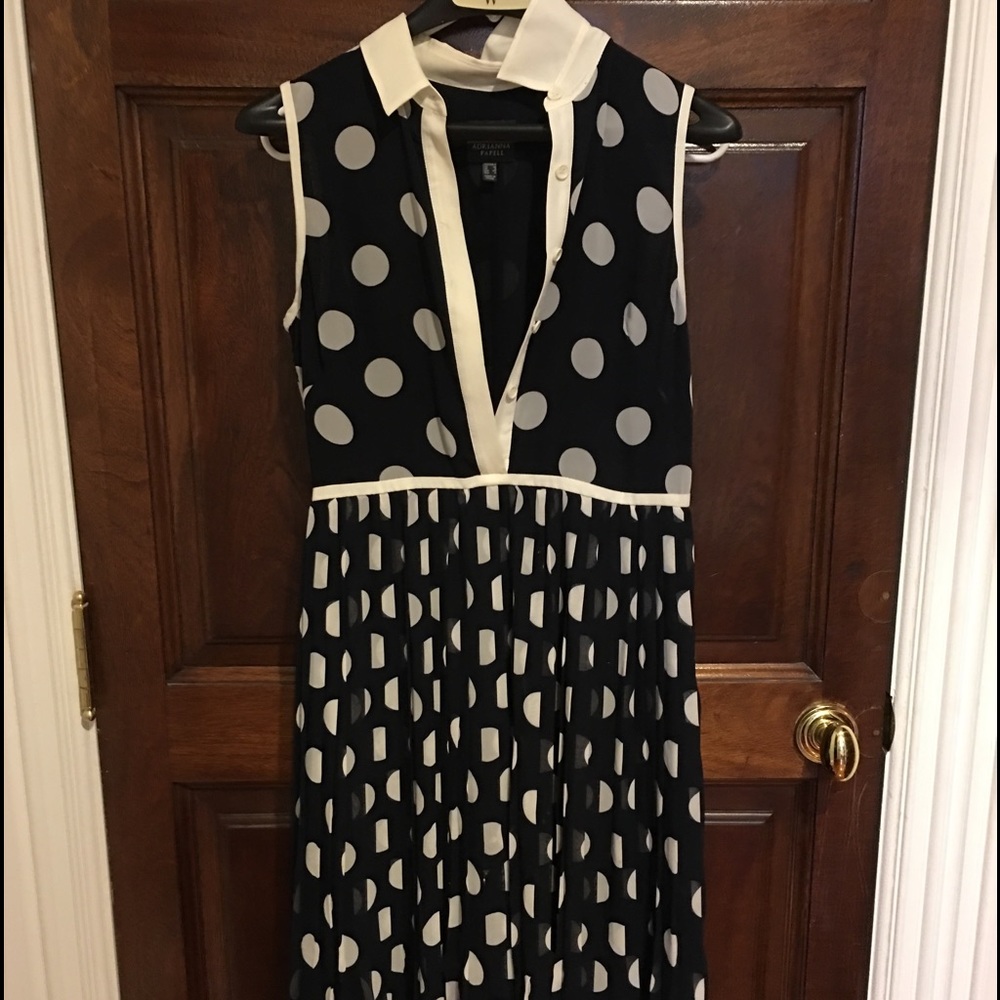 Adriana Papell Polkadot dress