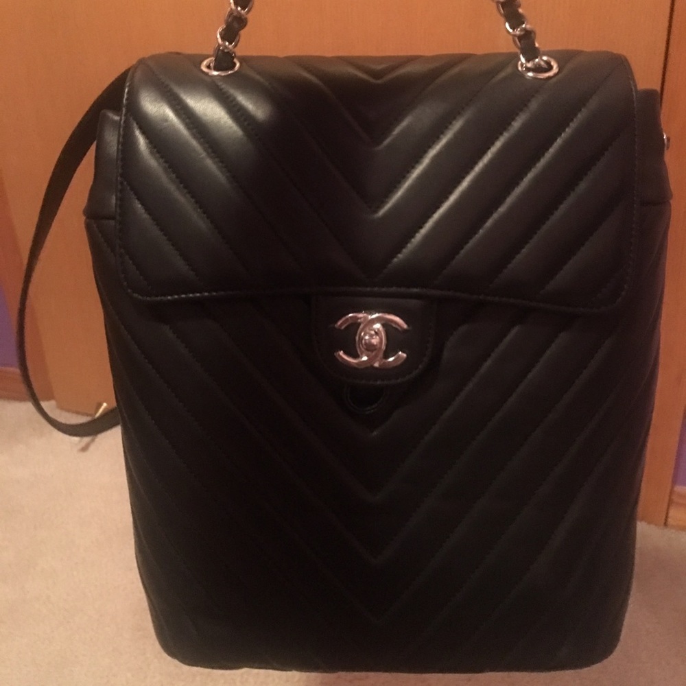 Chevron backpack