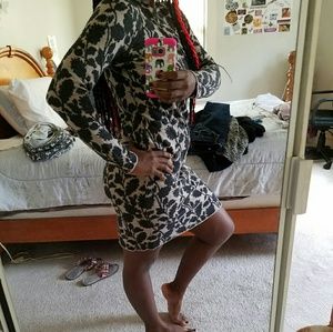 NWOT Loft floral Sweater dress