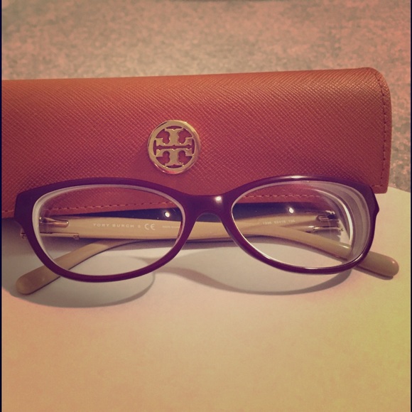Tory Burch Accessories - Authentic Tory Burch maroon retro glasses