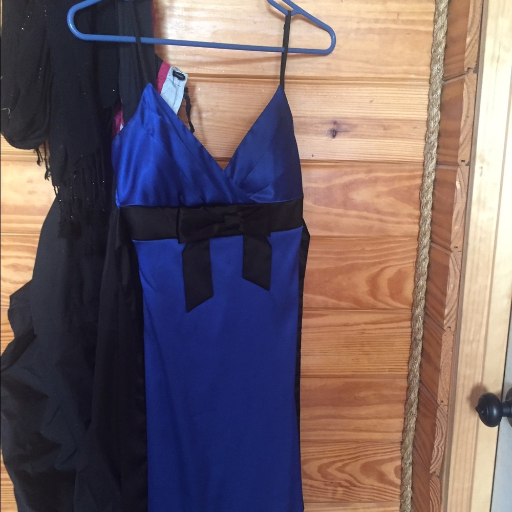 Blue dress