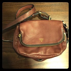 Brown crossbody bag