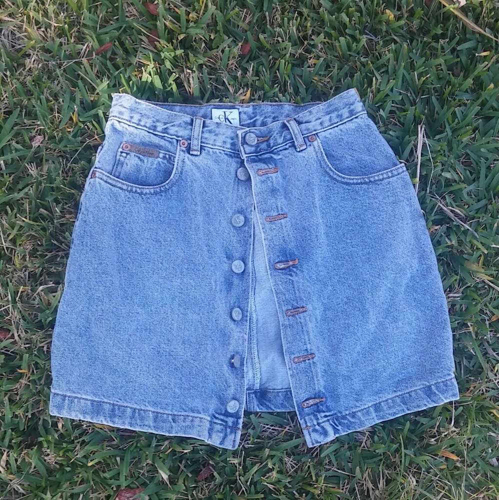 *RARE* Vintage Calvin Klein Jeans Skirt