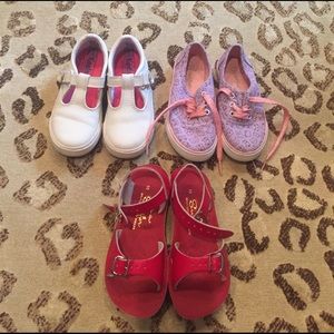Toddler/Girls Shoe Set
