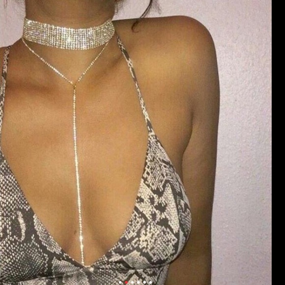 "give me bling" choker - Picture 2 of 3