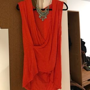 Anthropologie wrap tank
