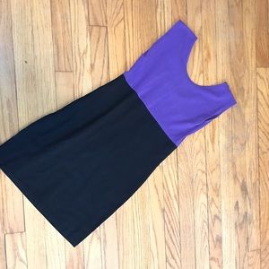 American Apparel Colorblock Bodycon Mini Dress