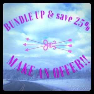 Bundle & Save 25% MAKE AN OFFER!!