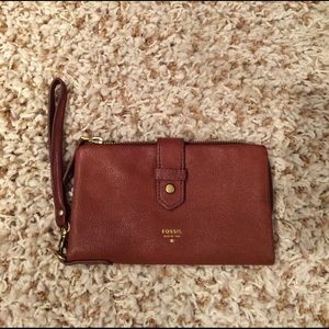 Cute Fossil Wristlet wallet