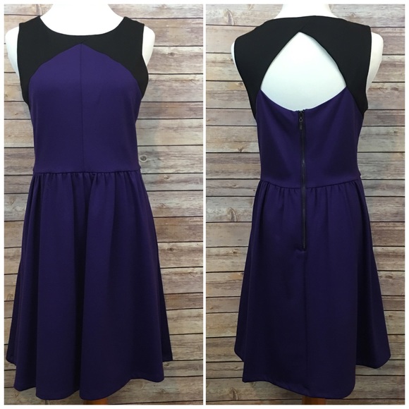 Jessica Simpson Dresses & Skirts - 3 for $20🚨Jessica Simpson  Purple Black Dress