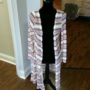 Technicolor cardigan