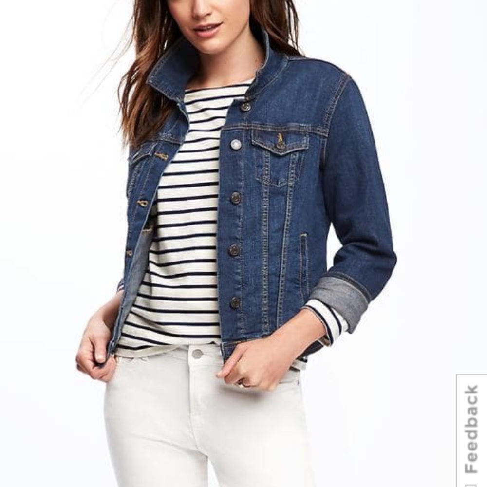 Old navy denim jacket SZ M