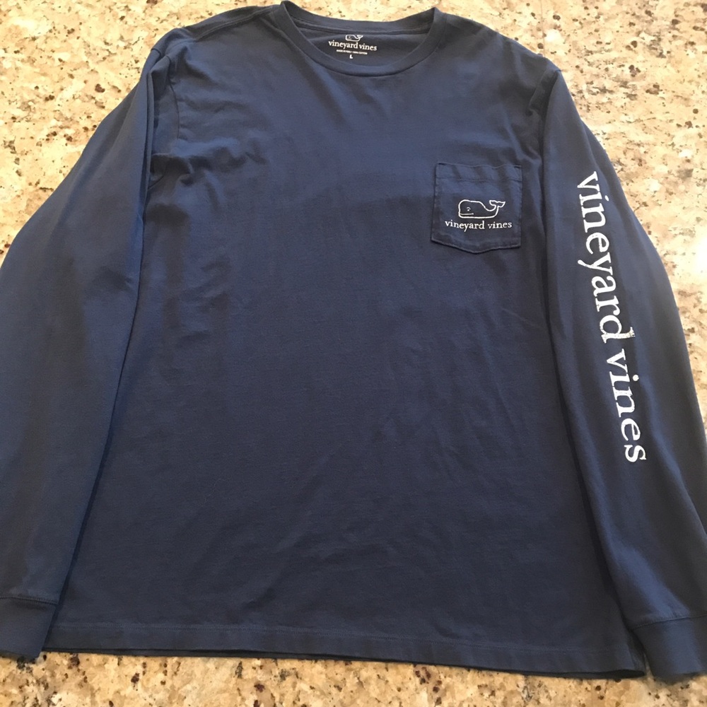 Vineyard Vines Classic Long Sleeve Whale Tee