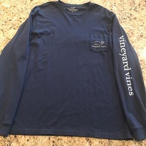Vineyard Vines Classic Long Sleeve Whale Tee
