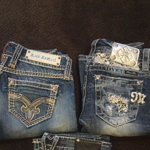 Price for Both! 😊 Rock Revival and Miss Me jeans