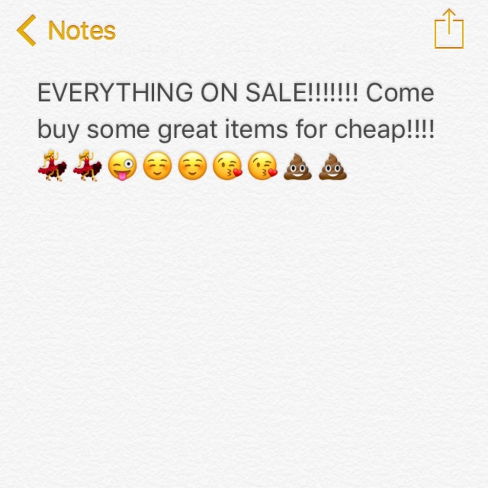 HUGE SALE!!!