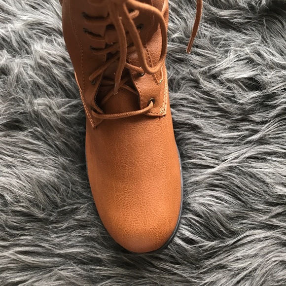 🔻Floral Combat Boots - Picture 3 of 8