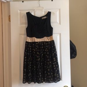 Anthropologie  Burlapp dress