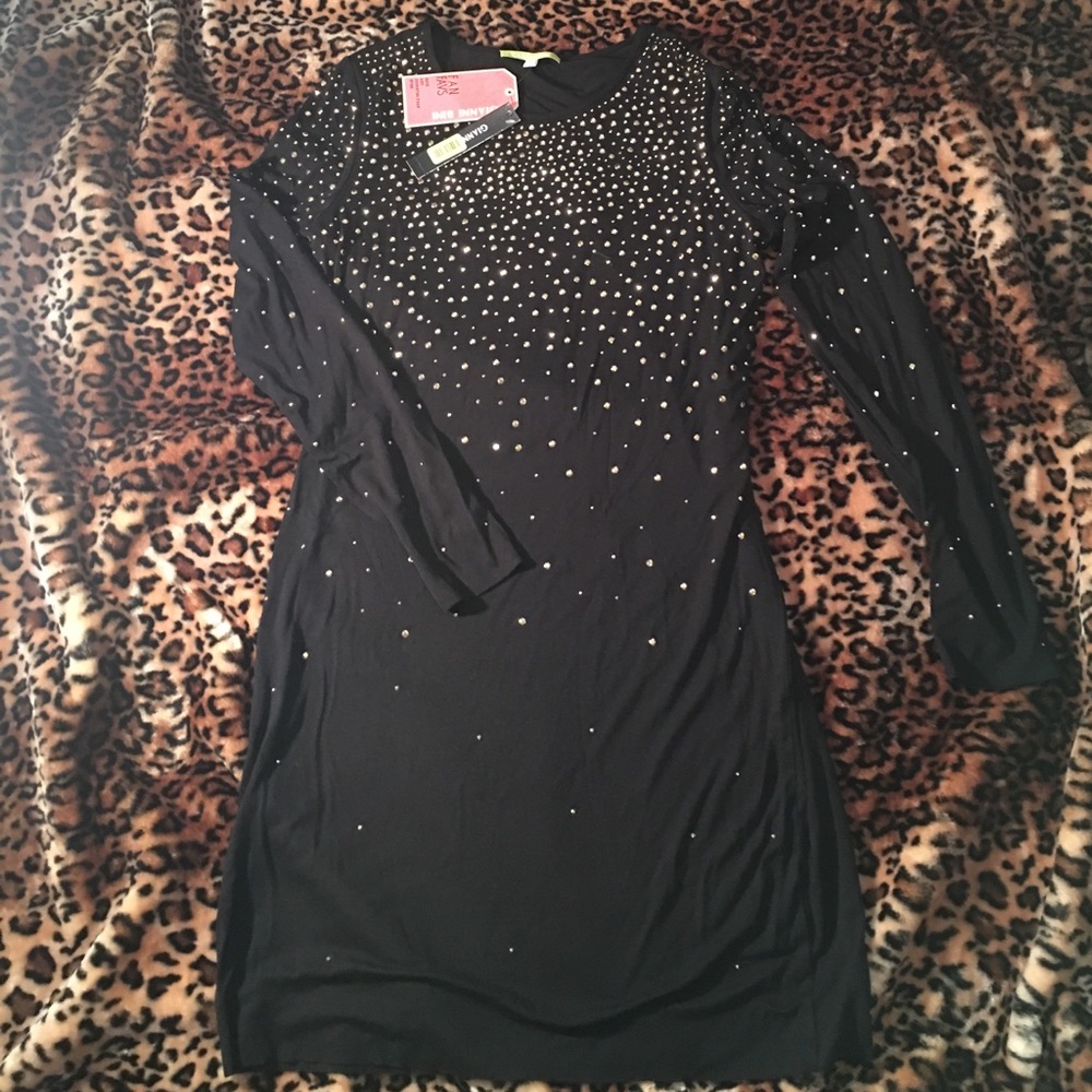 Gianni Bini Fan Faves champagne Wishes Dress