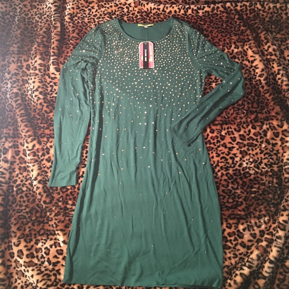 Gianni Bini Fan Faves champagne Wishes Dress