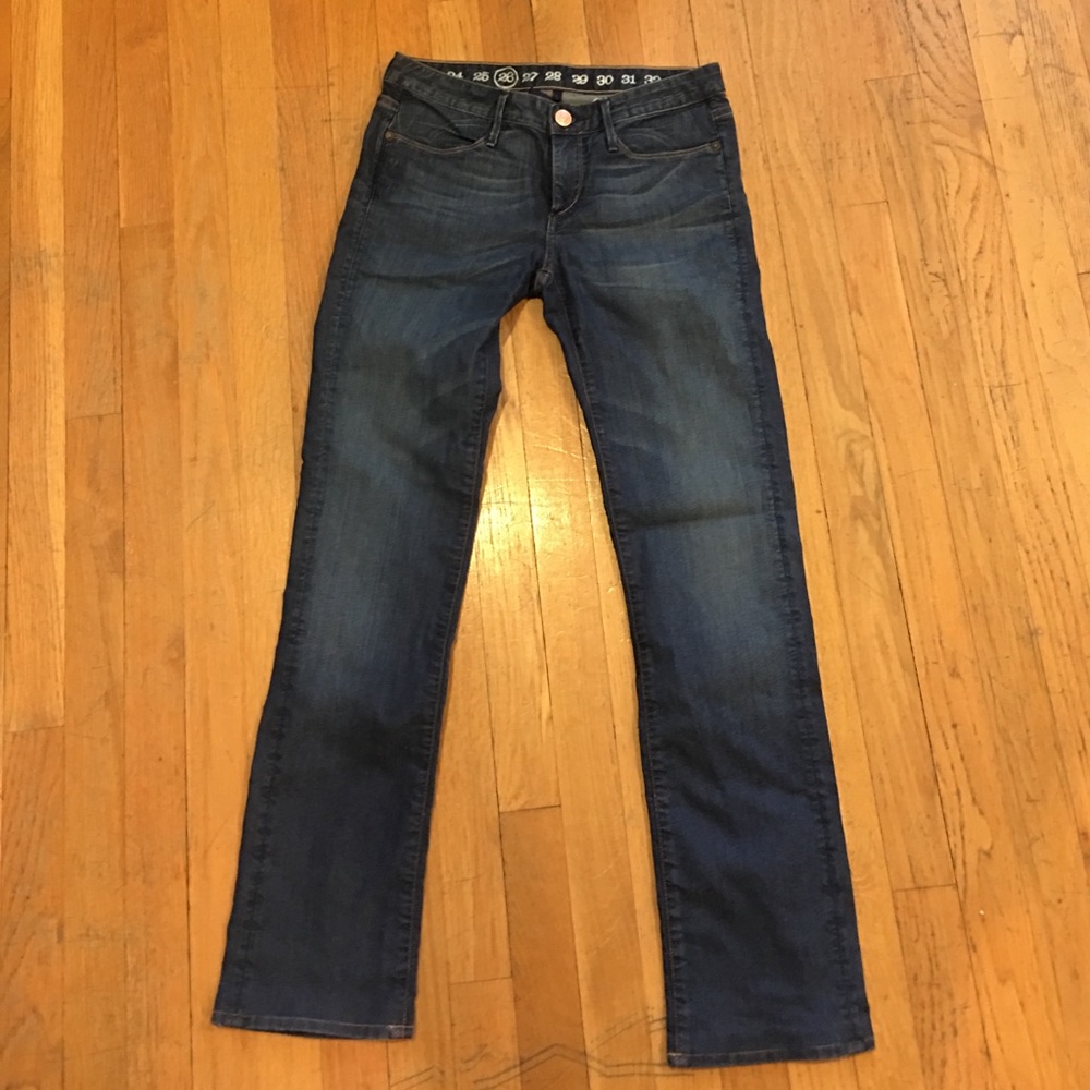 Earnest Sewn Straight Leg Jeans