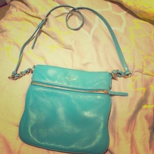 Kate Spade Crossbody purse in teal