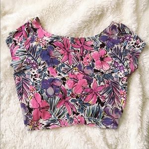 Floral Crop Top