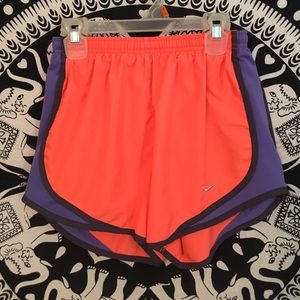 Bright Pink and Purple Nike Shorts