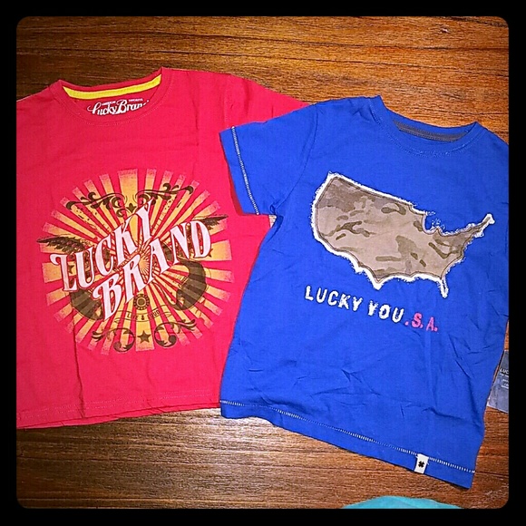 Lucky Brand Other - Boys Lucky Brand tee bundle