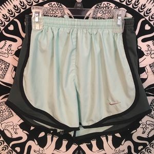 Mint Green Nike Shorts