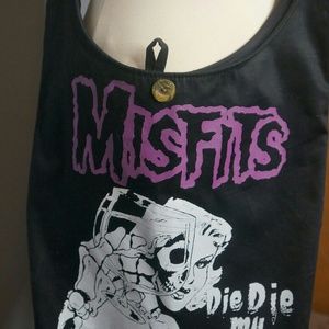 Misfits tote bag die die my darling