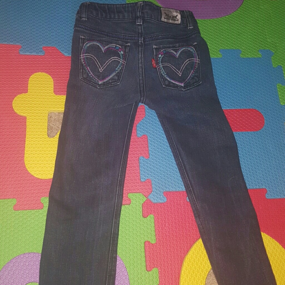 Girls levi's jeans