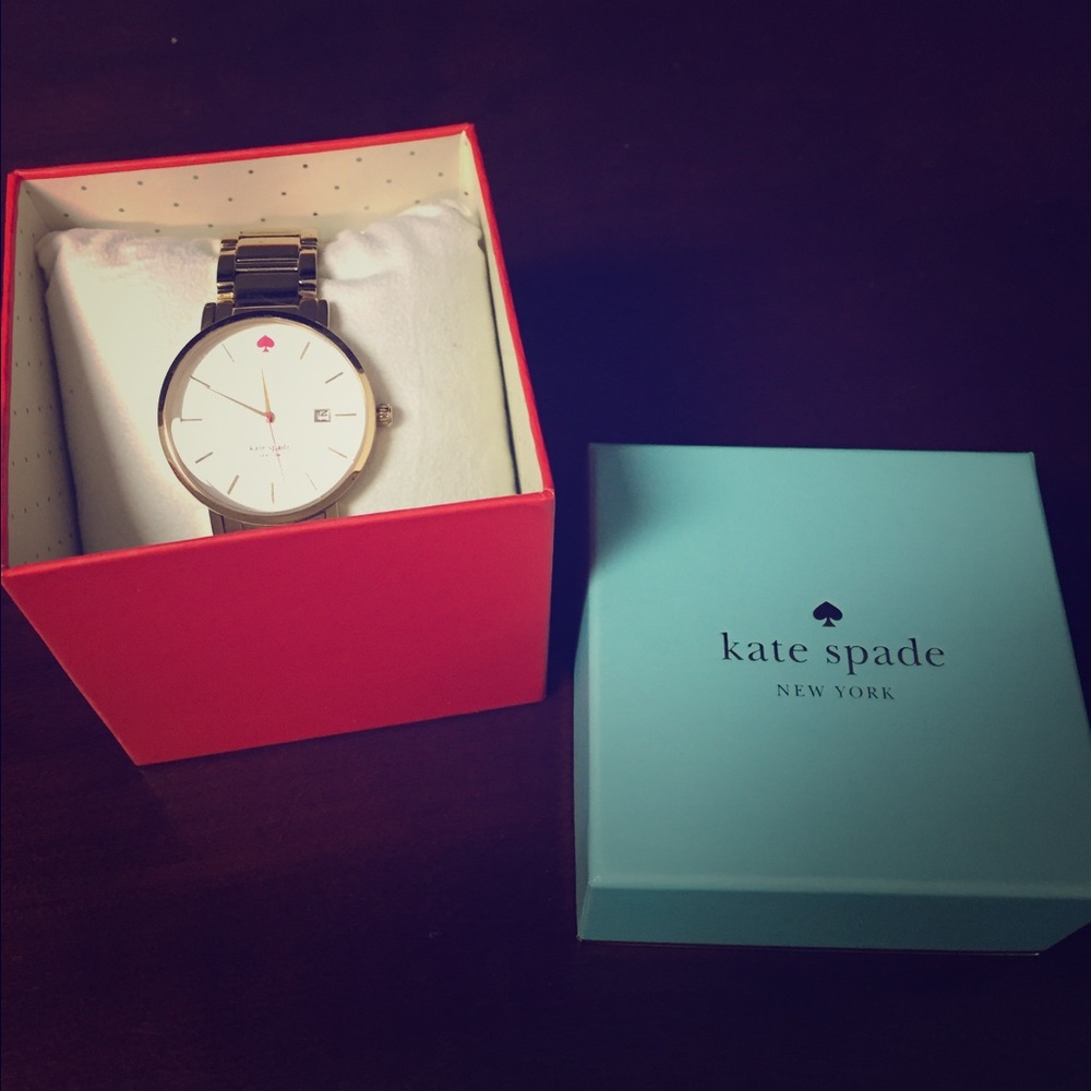 Kate Spade boyfriend style Gramercy Grand watch