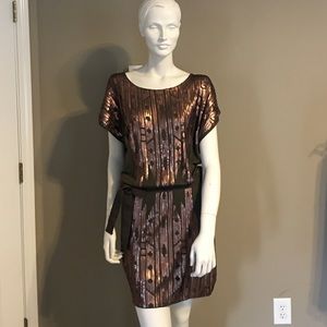 MNG by Mango Jeans Sequin Accent Dress