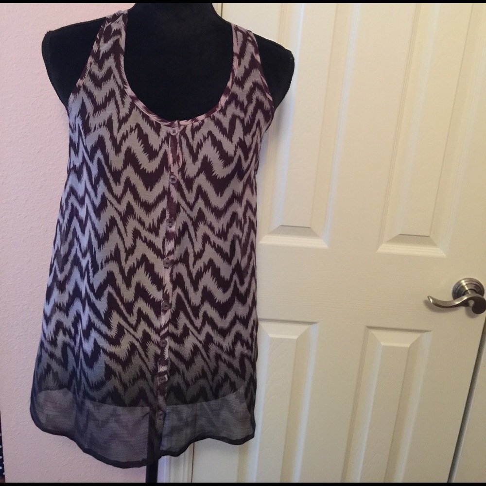 NWOT ❤Sheer Ombré Tunic ❤