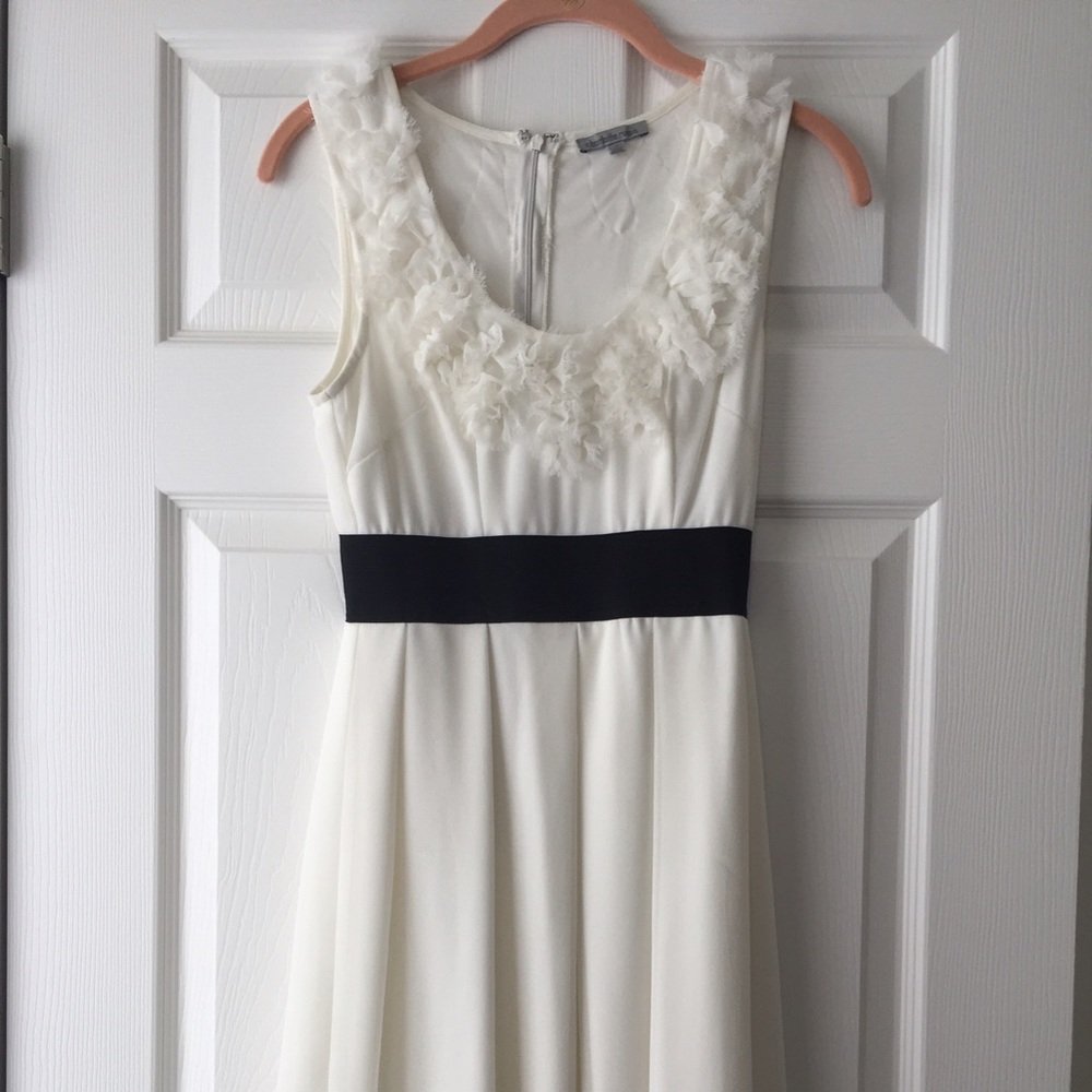 Charlotte Russe chiffon rosette dress xs