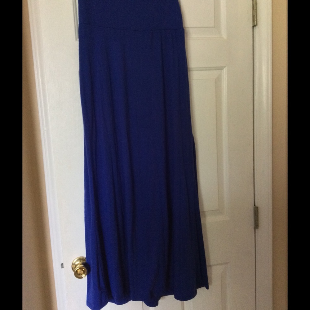 Royal Blue Maxi Skirt