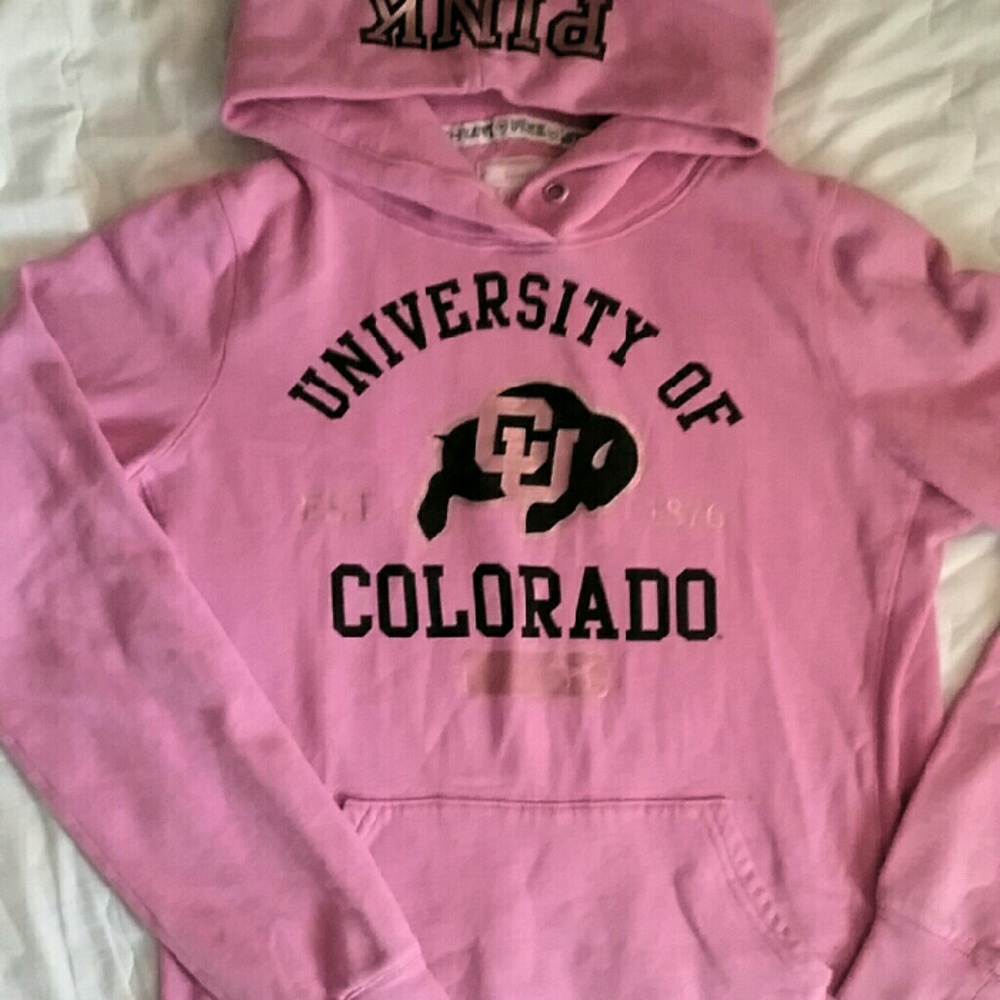 VS PINK University of Colorado hoodie