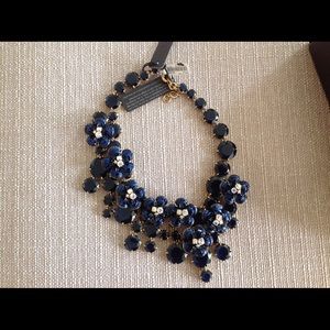 FOR KAMFRANCIS J Crew Midnight Floral Necklace