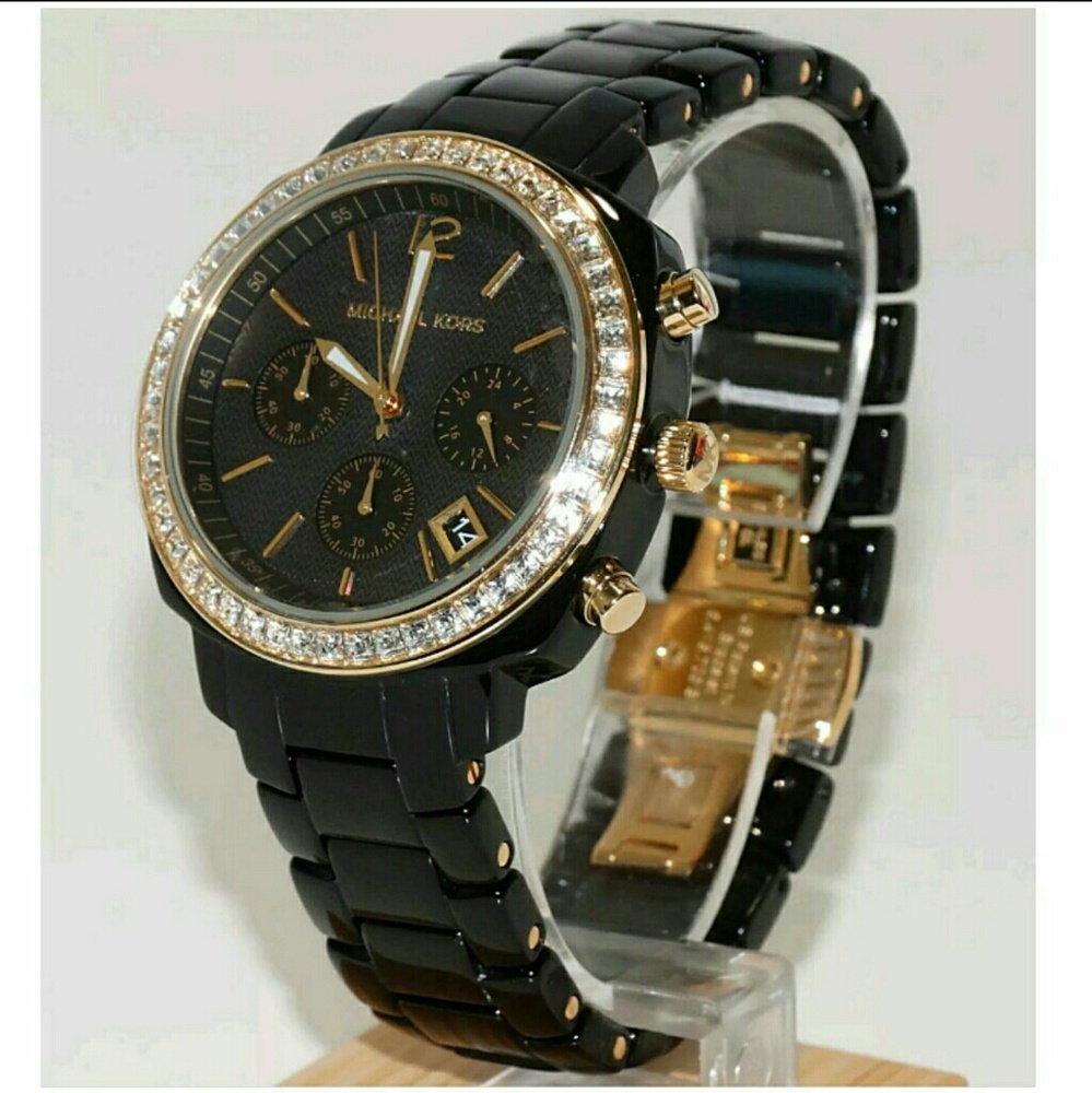 NWT Michael kors acrylic chronograph watch - Picture 1 of 4