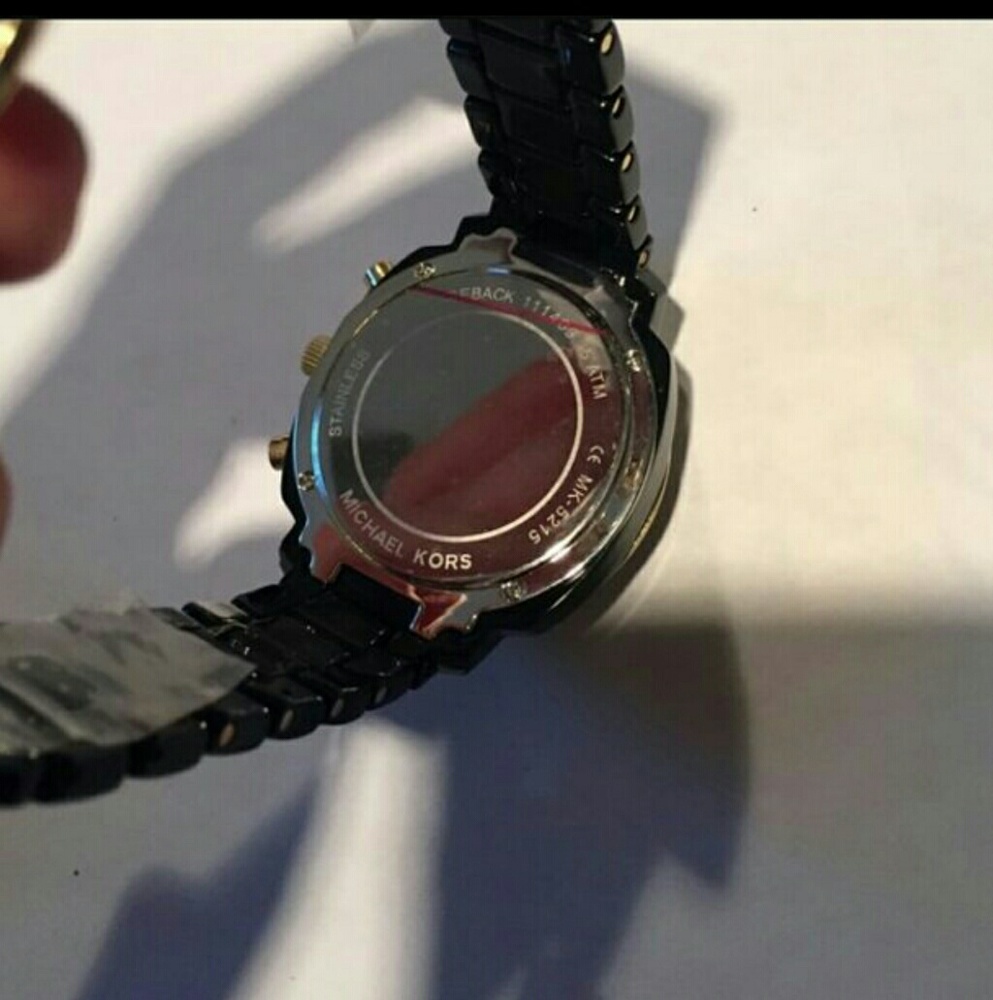 NWT Michael kors acrylic chronograph watch - Picture 3 of 4